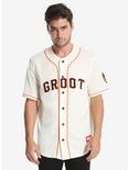 Marvel Guardians Of The Galaxy Groot Baseball Jersey - BoxLunch Exclusive, WHITE, hi-res