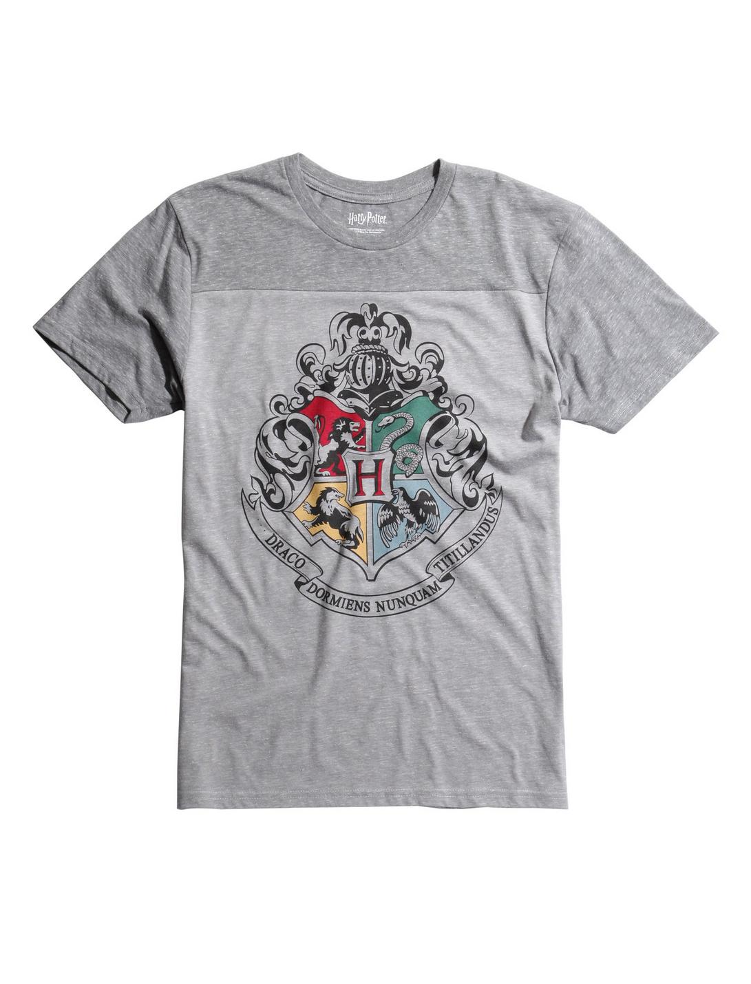 Harry Potter Hogwarts Crest Yoke T-Shirt, MULTI, hi-res