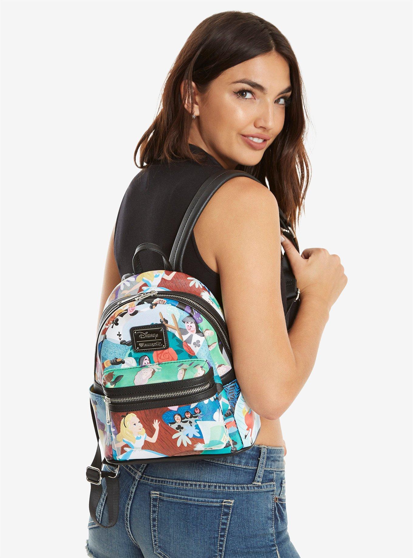 Loungefly Disney Alice In Wonderland Mary Blair Mini Backpack - BoxLunch Exclusive, , hi-res