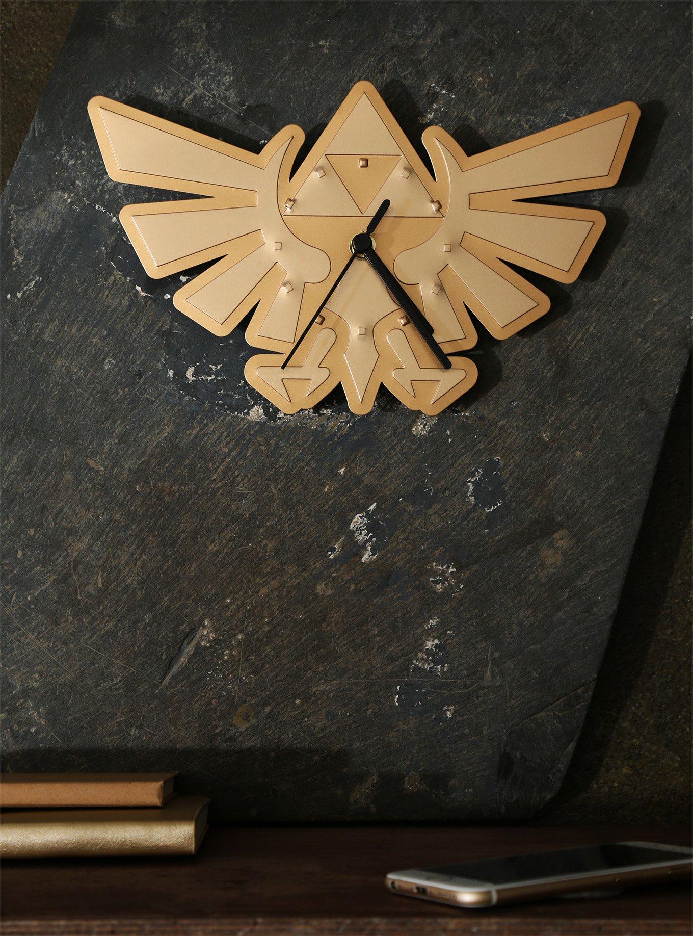 Nintendo The Legend Of Zelda Metal Wall Clock, , hi-res