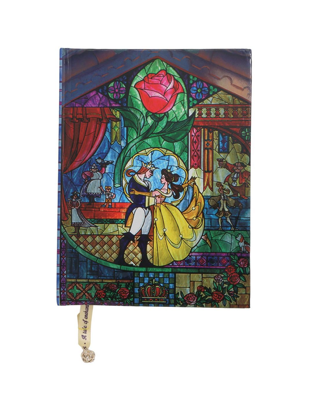 Disney Beauty And The Beast Stained Glass Journal, , hi-res