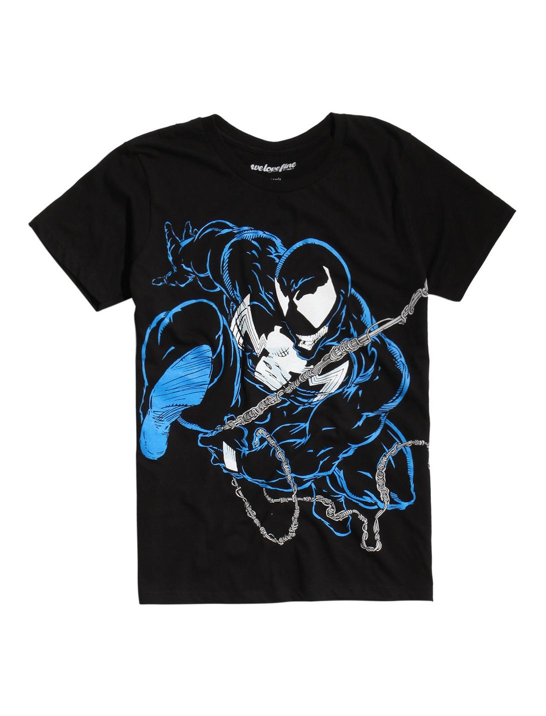 Marvel Spider-Man Venom Swing T-Shirt, BLACK, hi-res