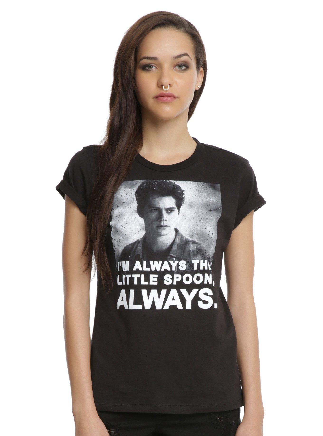 Teen Wolf Always Little Spoon Girls T-Shirt