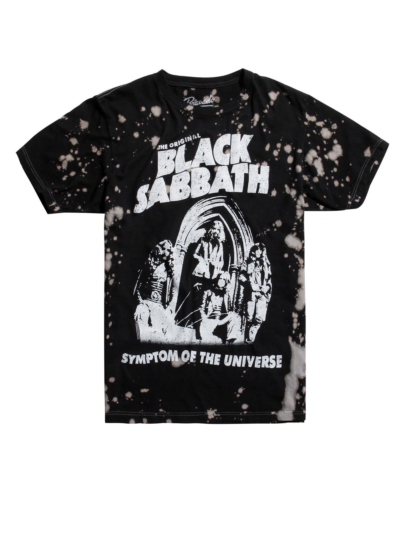 Black Sabbath Symptom Of The Universe T-Shirt, BLACK, hi-res