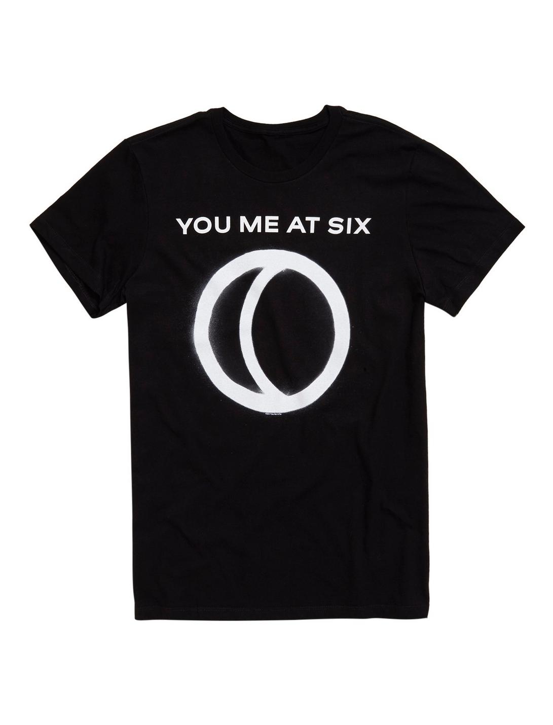 You Me At Six Night People Logo T-Shirt, BLACK, hi-res