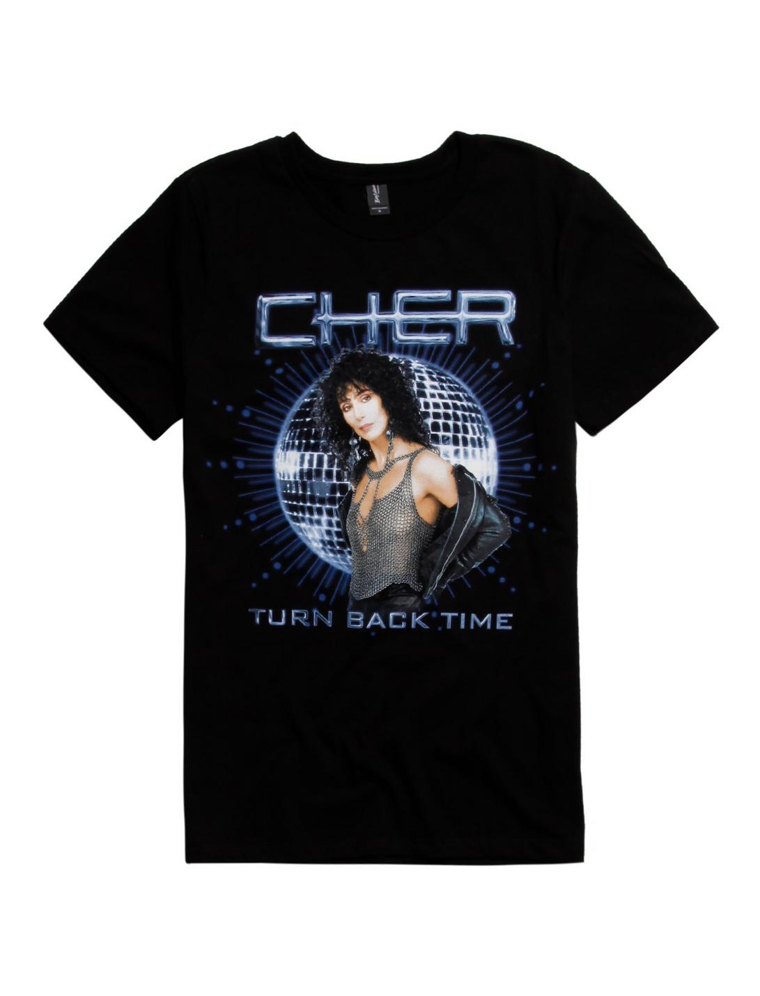 Cher Turn Back Time T-Shirt, BLACK, hi-res