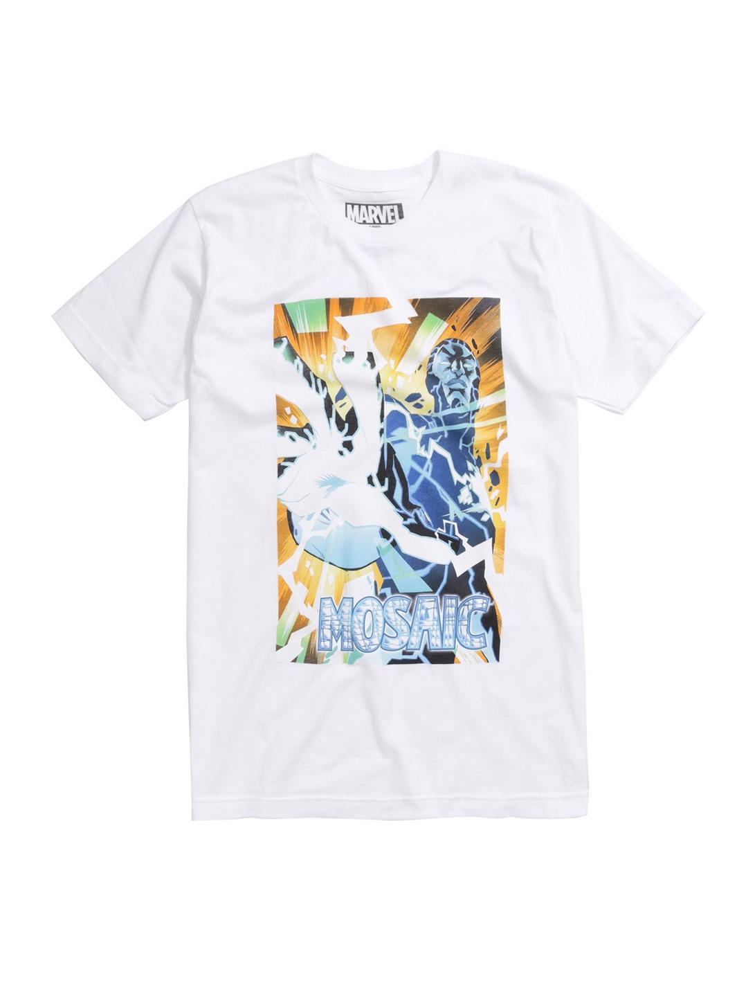 Marvel Mosaic T-Shirt, WHITE, hi-res