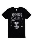 DC Comics Harley Quinn Black Metal T-Shirt, BLACK, hi-res