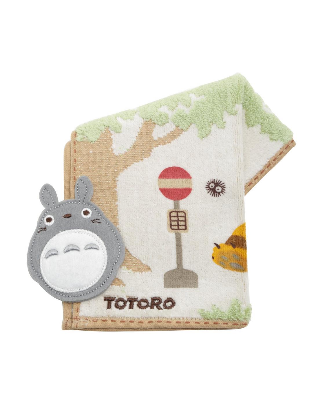 Studio Ghibli My Neighbor Totoro Catbus Stop Mini Towel, , hi-res