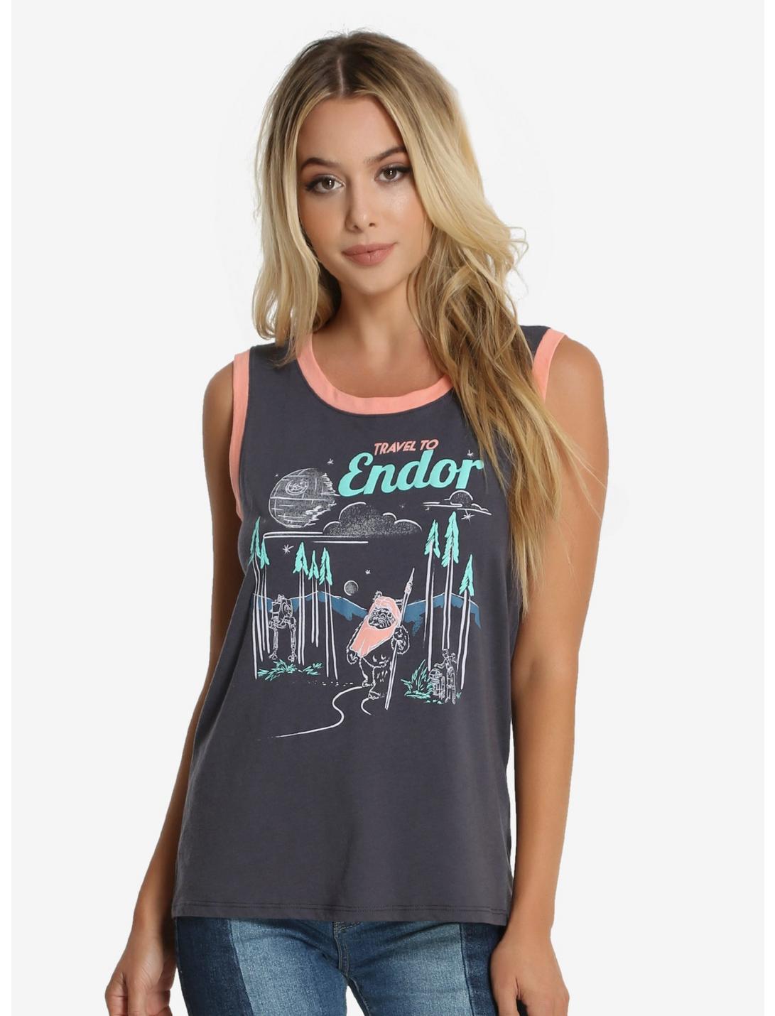 Her Universe Star Wars Travel To Endor Womens Tank Top, PCH, hi-res