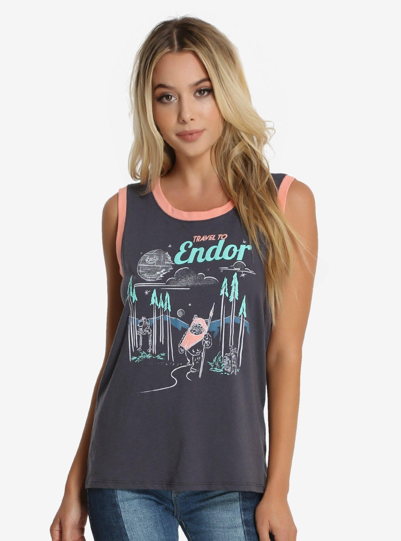 Her Universe Star Wars Travel To Endor Womens Tank Top, PCH, hi-res