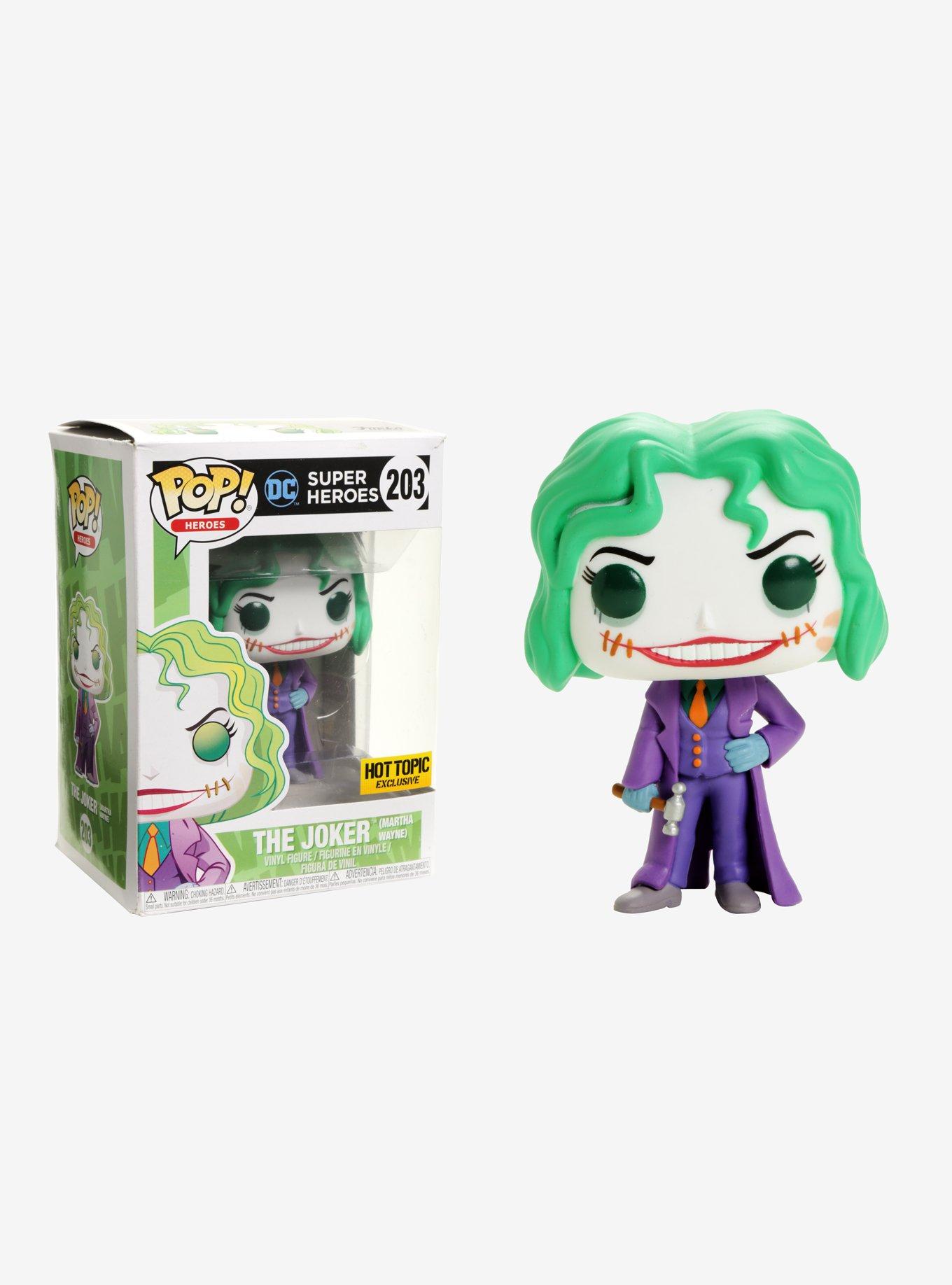 DC Comics Pop! Heroes The Joker (Martha Wayne) Vinyl Figure Hot Topic Exclusive, , hi-res