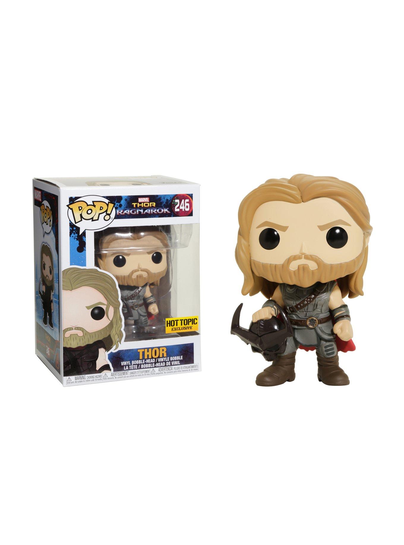 Funko Marvel Thor: Ragnarok Pop! Thor Vinyl Bobble-Head Hot Topic Exclusive, , hi-res