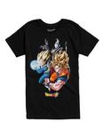 Dragon Ball Super Group T-Shirt, BLACK, hi-res