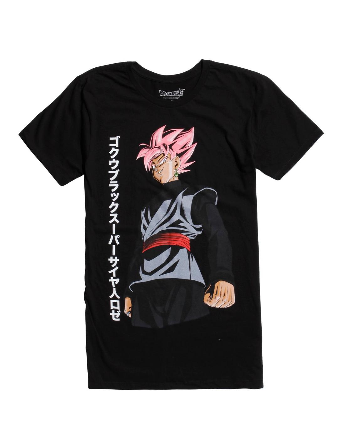Dragon Ball Super Super Saiyan Rosé Goku T-Shirt, BLACK, hi-res