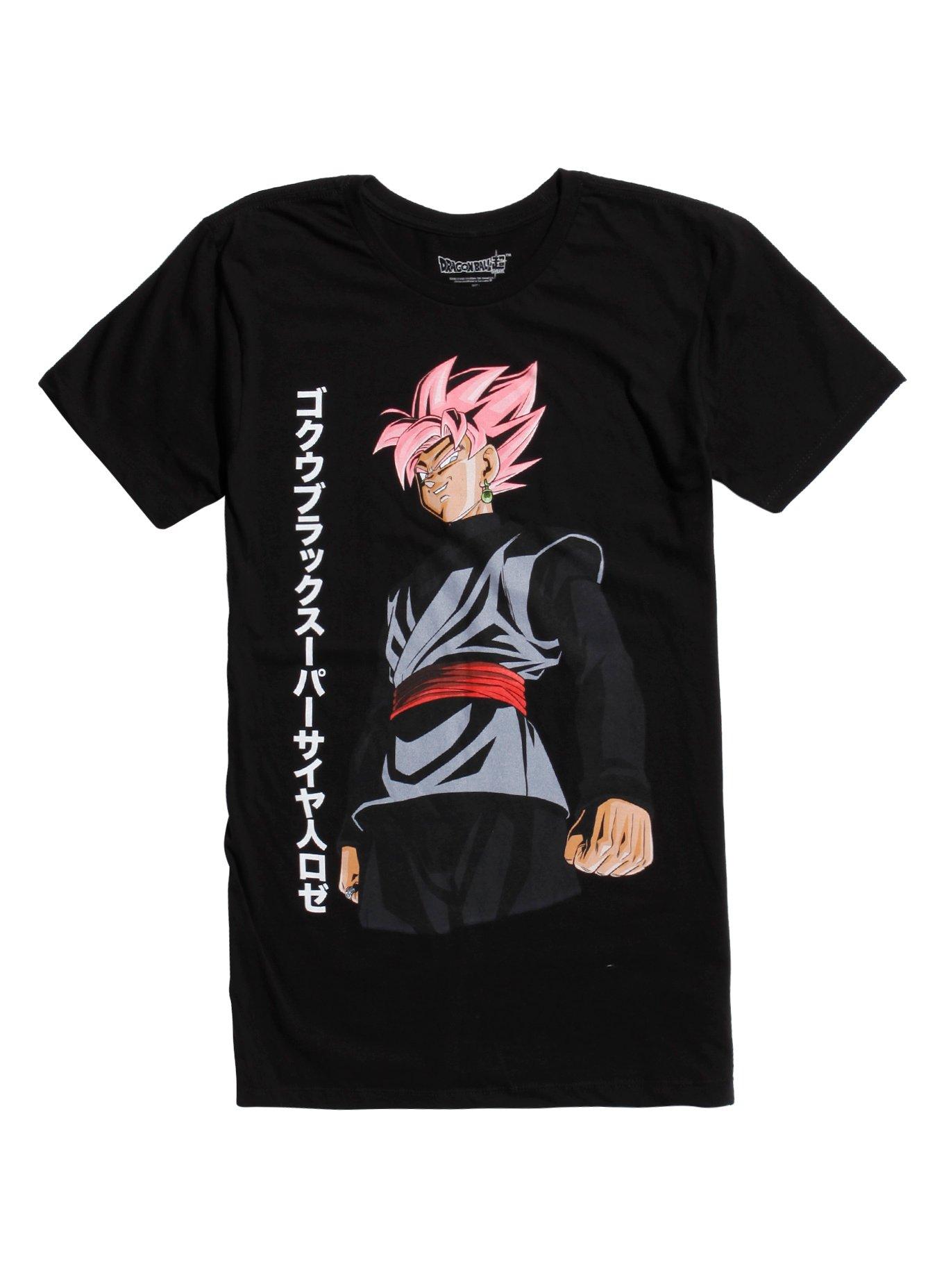 Dragon Ball Super Super Saiyan Rosé Goku T-Shirt, BLACK, hi-res