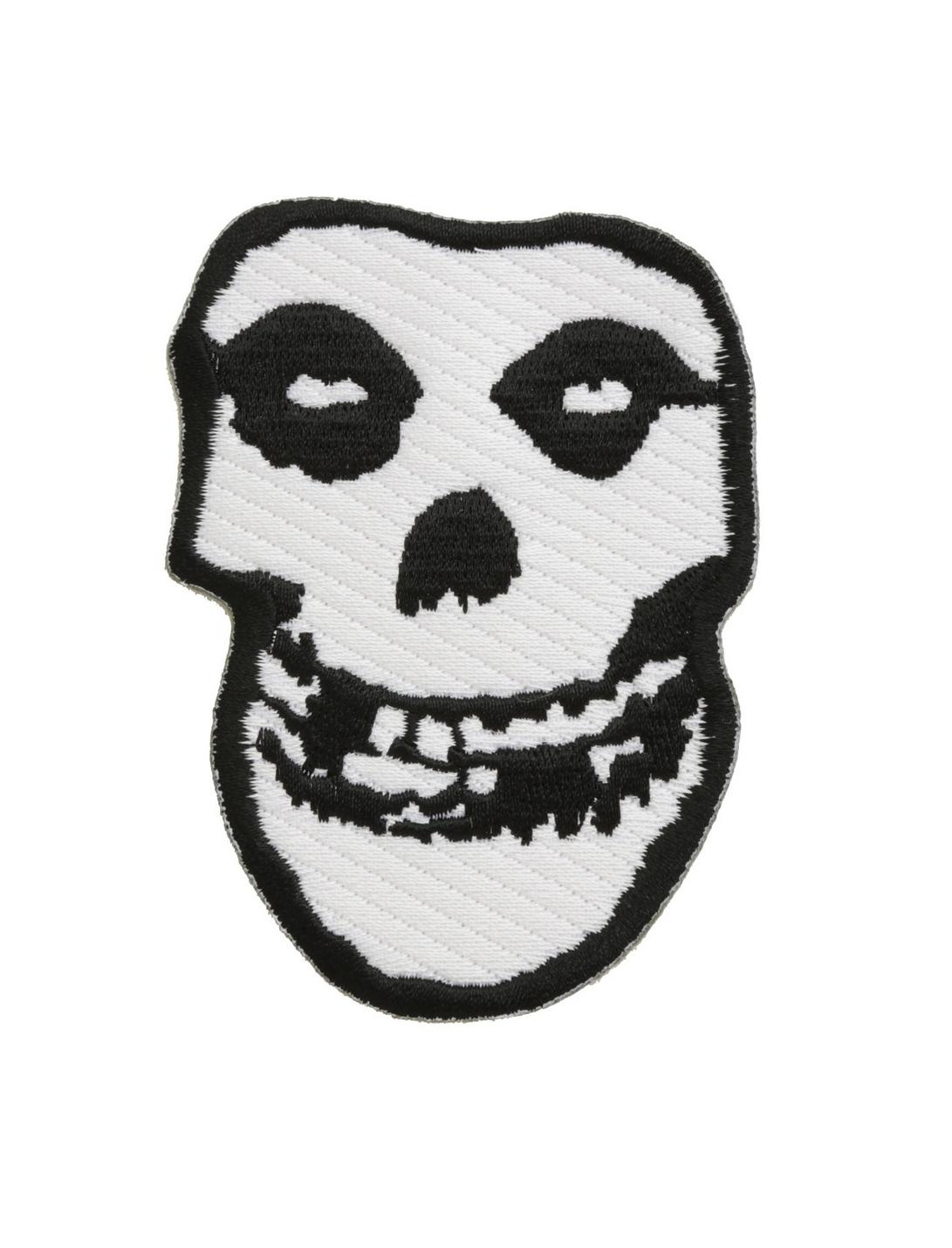 Misfits Skull Iron-On Patch, , hi-res