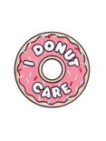 Loungefly I Donut Care Iron-On Patch, , hi-res