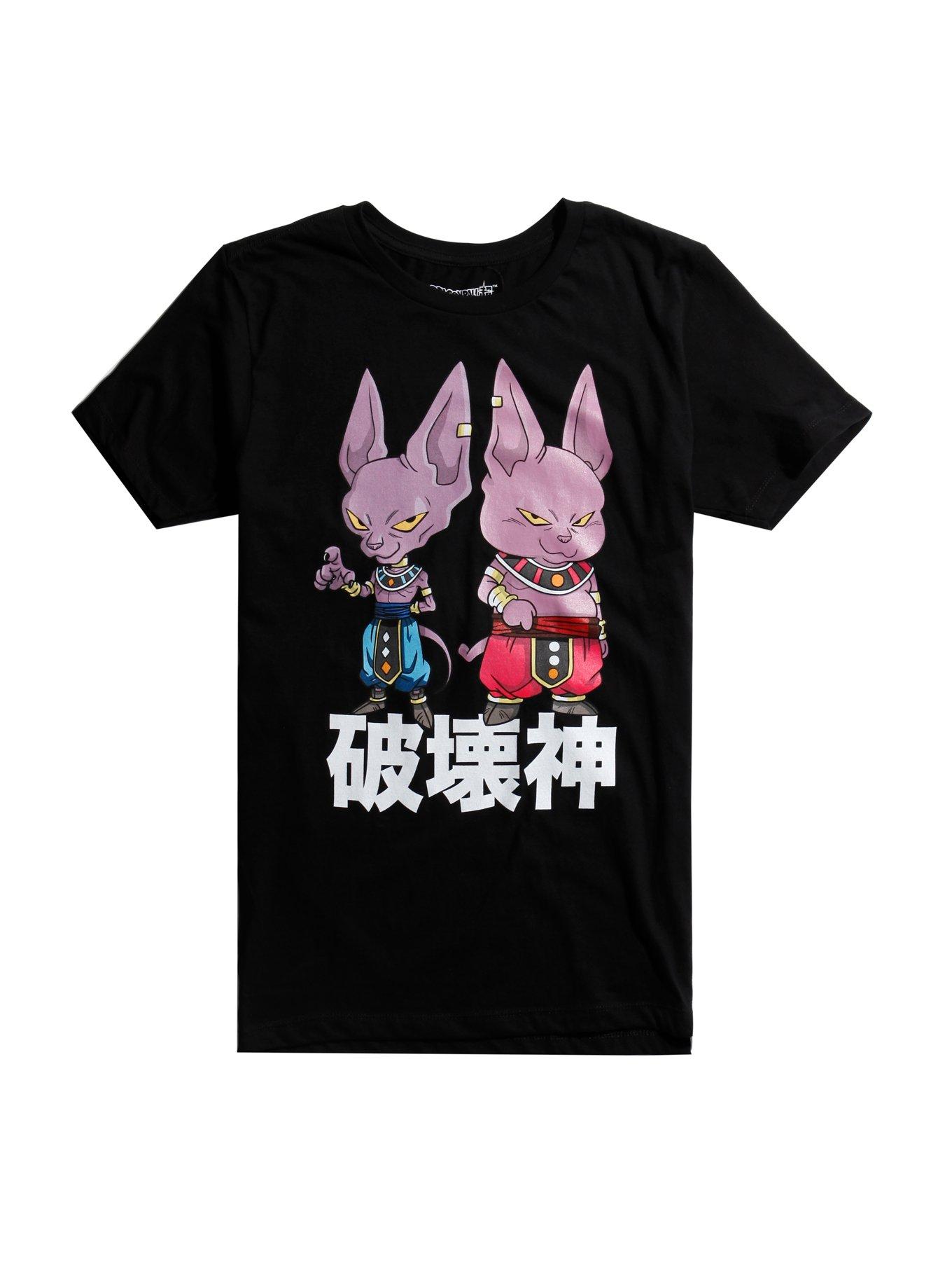 Dragon Ball Super Beerus And Champa T-Shirt, BLACK, hi-res