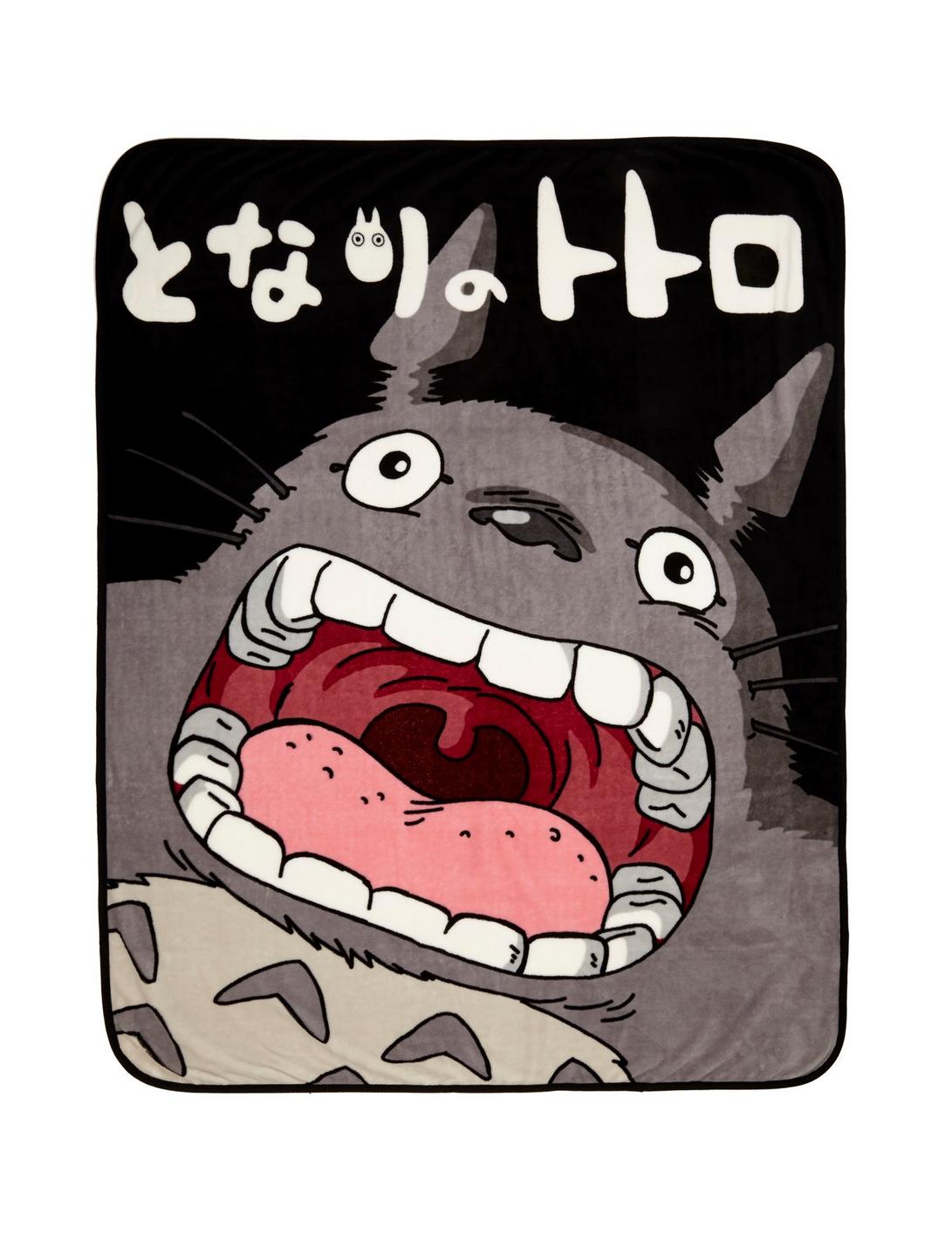 Studio Ghibli My Neighbor Totoro Throw Blanket, , hi-res