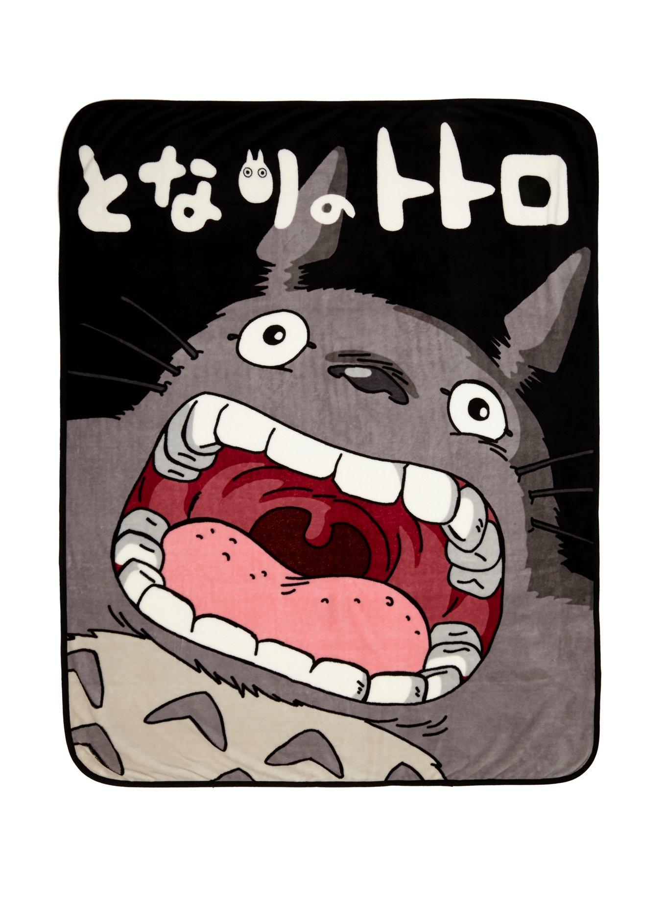 Studio Ghibli My Neighbor Totoro Throw Blanket, , hi-res view 1