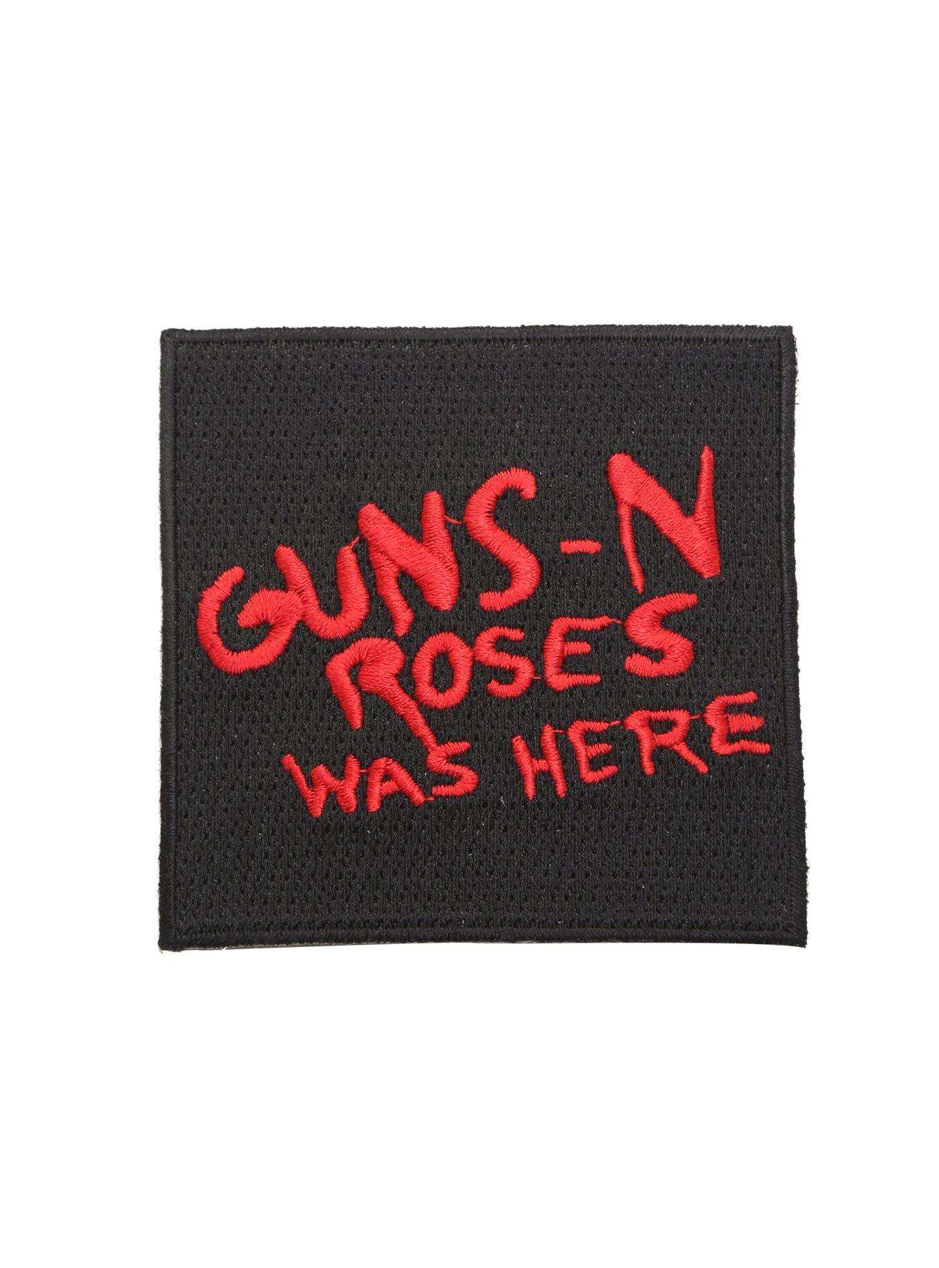 Guns N' Roses Was Here Iron-On Patch, , hi-res