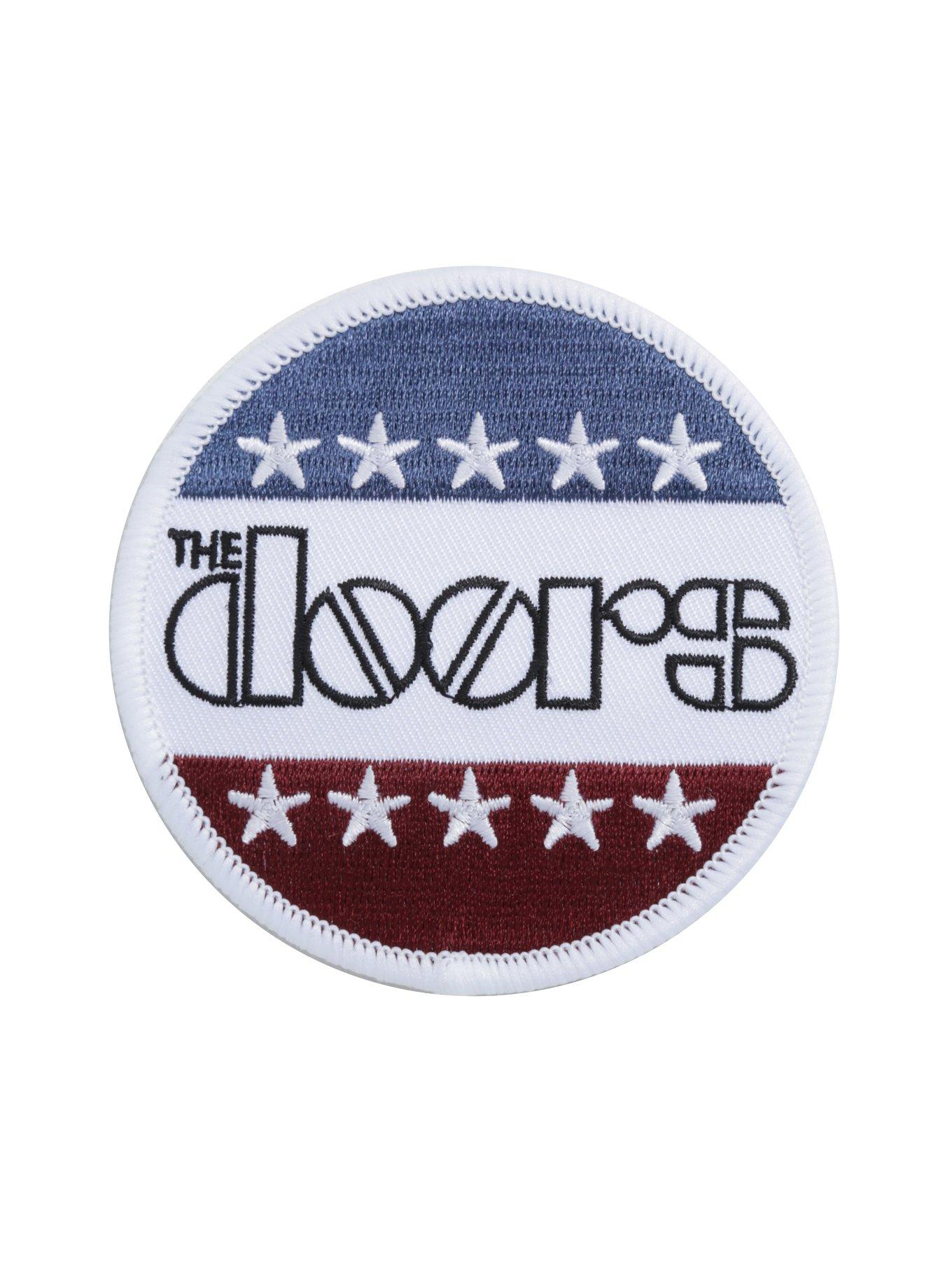 The Doors Americana Iron-On Patch, , hi-res