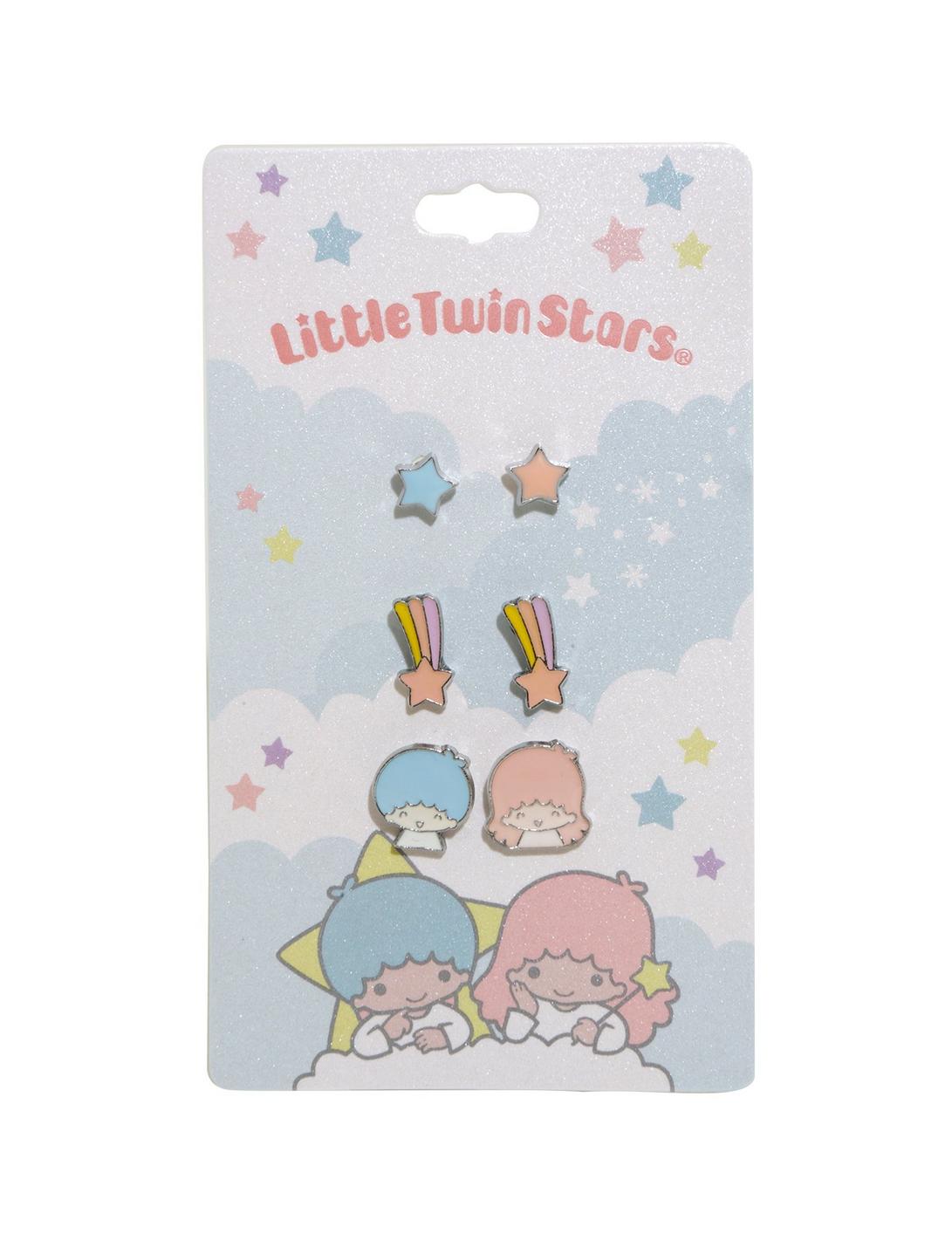 Sanrio Little Twin Stars Earring Set, , hi-res