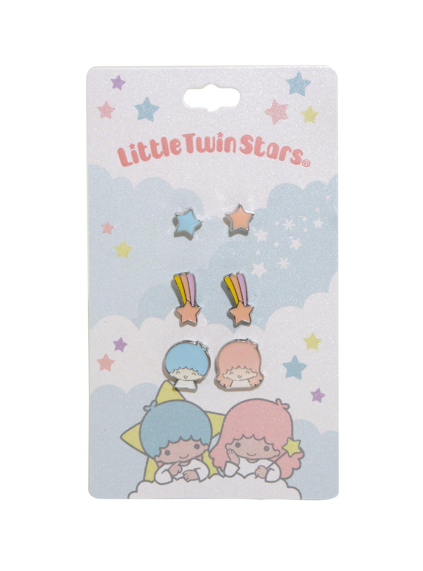 Sanrio Little Twin Stars Earring Set, , hi-res