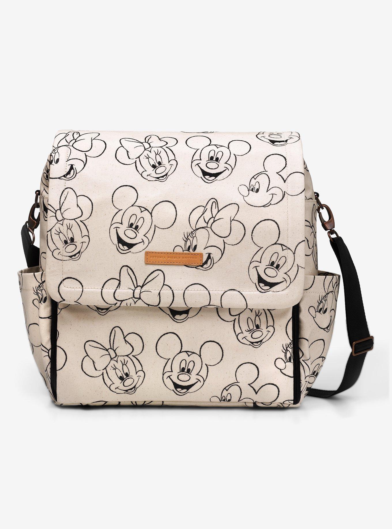 Boxy backpack in glazed best sale sketchbook mickey & minnie