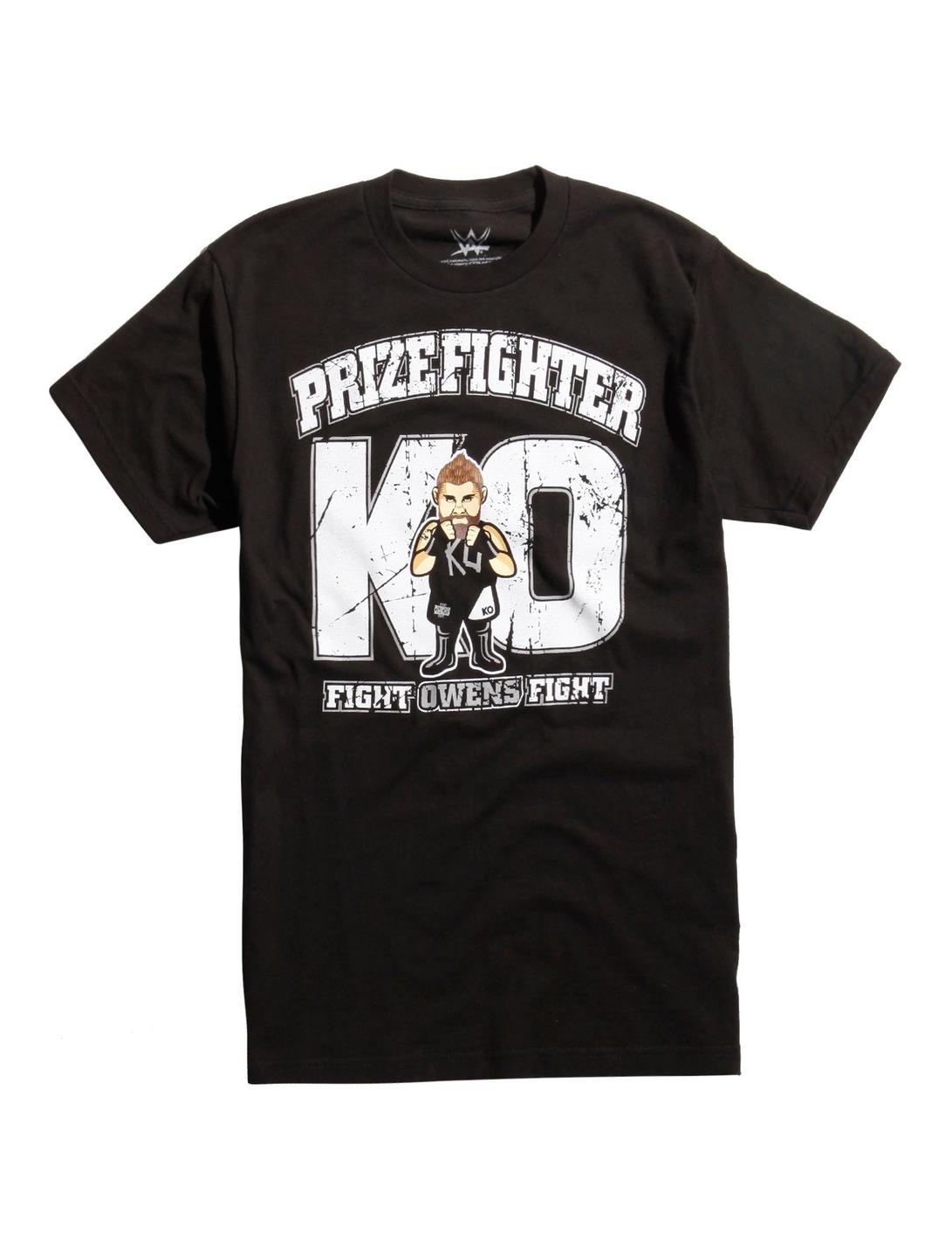 WWE Kevin Owens KO Prizefighter T-Shirt, BLACK, hi-res
