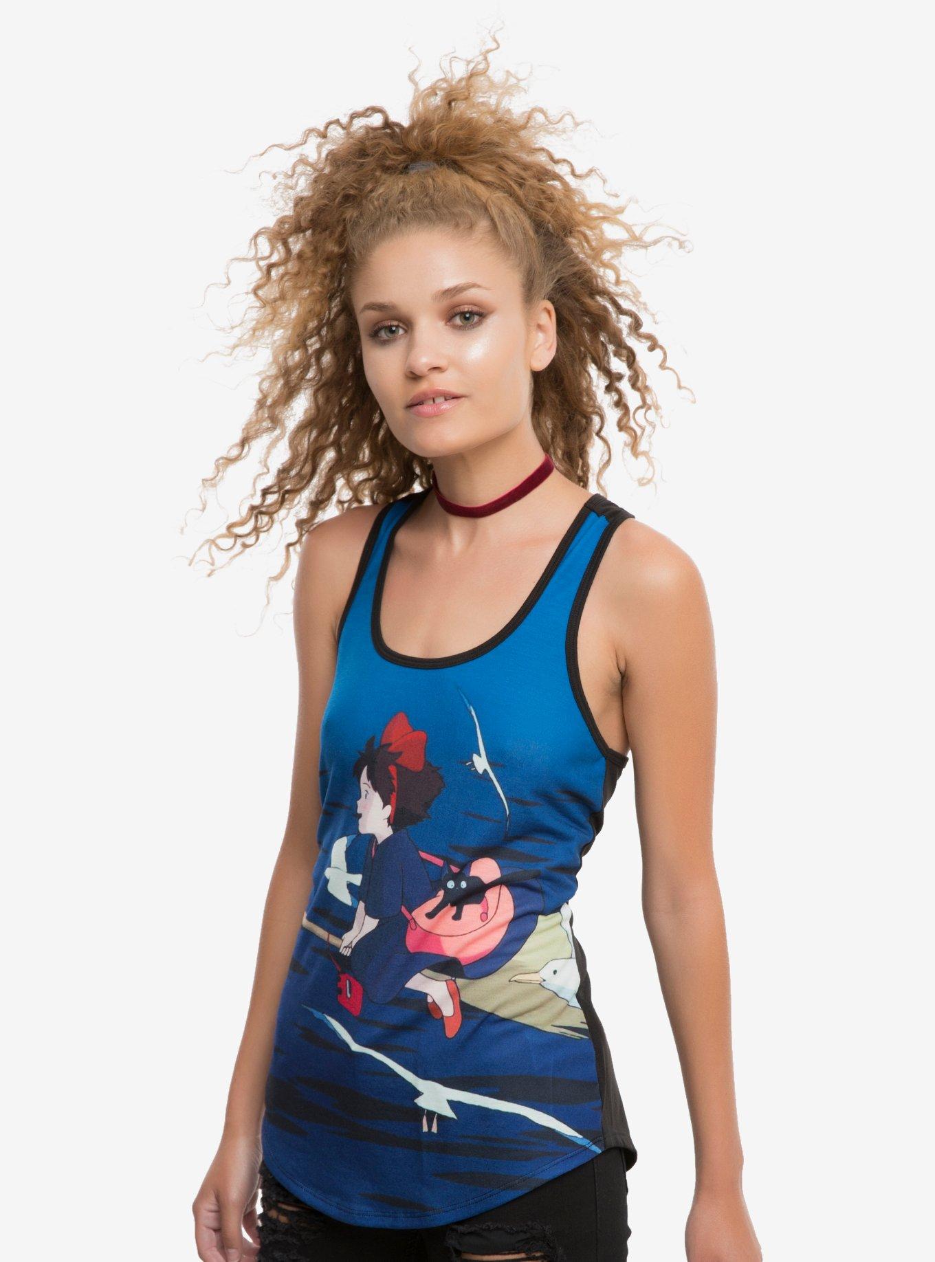 Studio Ghibli Kiki's Delivery Service New Arrival Tank Top, BLUE, hi-res