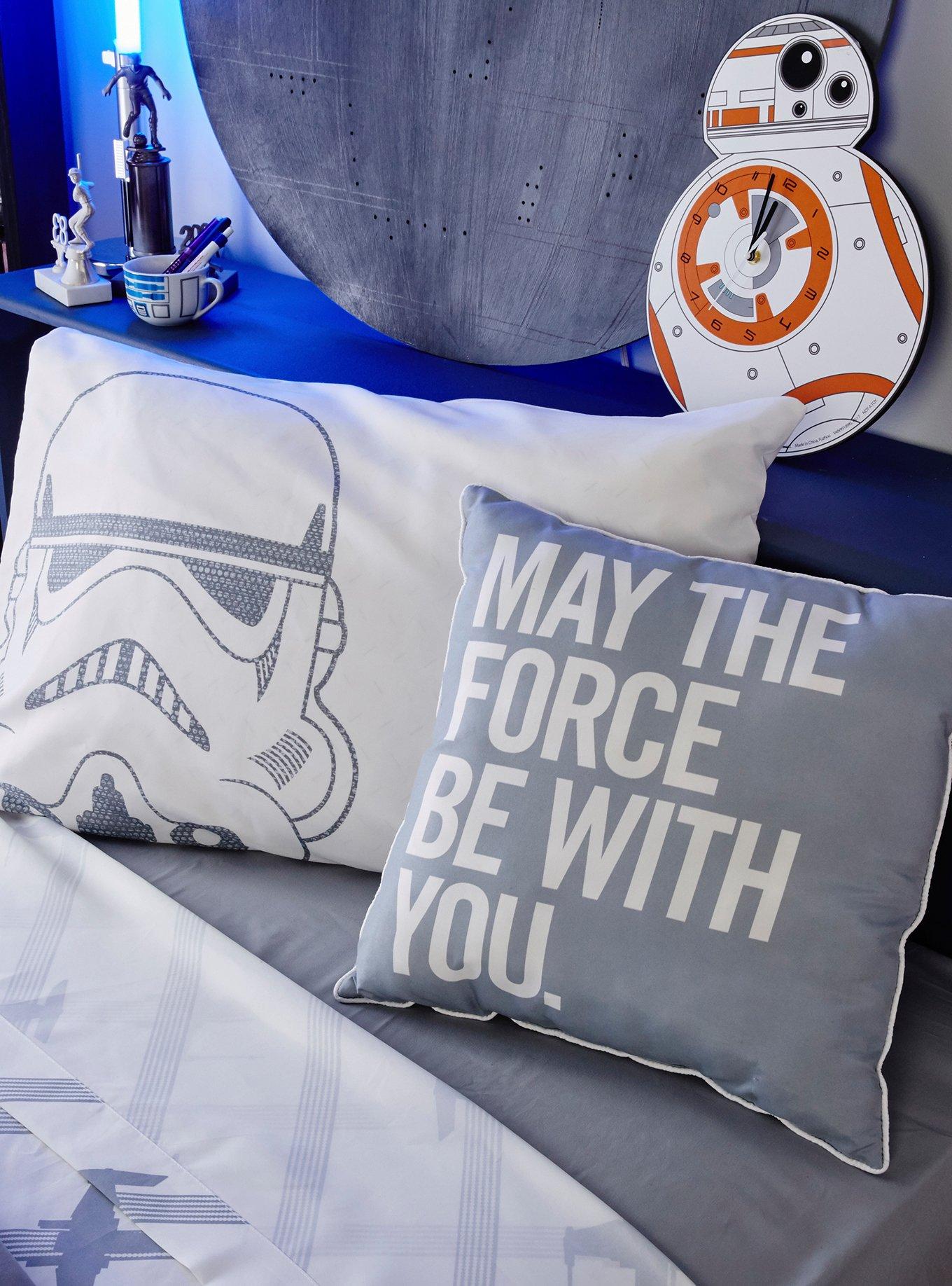 Star Wars May The Force Be With You Throw Pillow, , hi-res