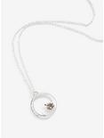 Disney Lilo & Stitch Mini Rose Gold Flower Necklace, , hi-res