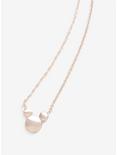 Disney Mickey Mouse Rose Gold Dainty Necklace, , hi-res