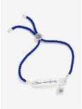 Disney Lilo & Stitch Flower Cutout Blue Cord Bracelet, , hi-res