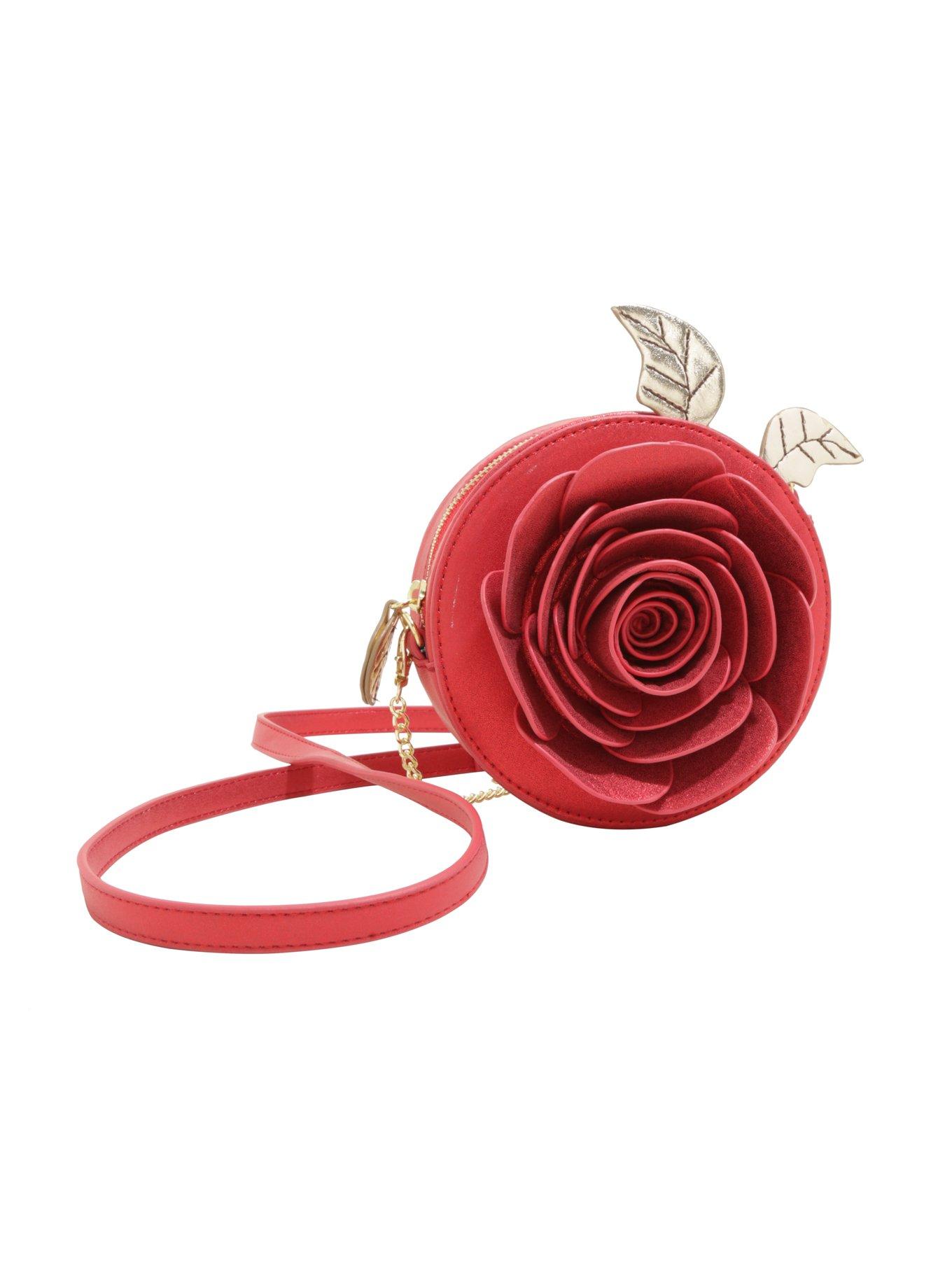 Rose purse beauty and cheap the beast