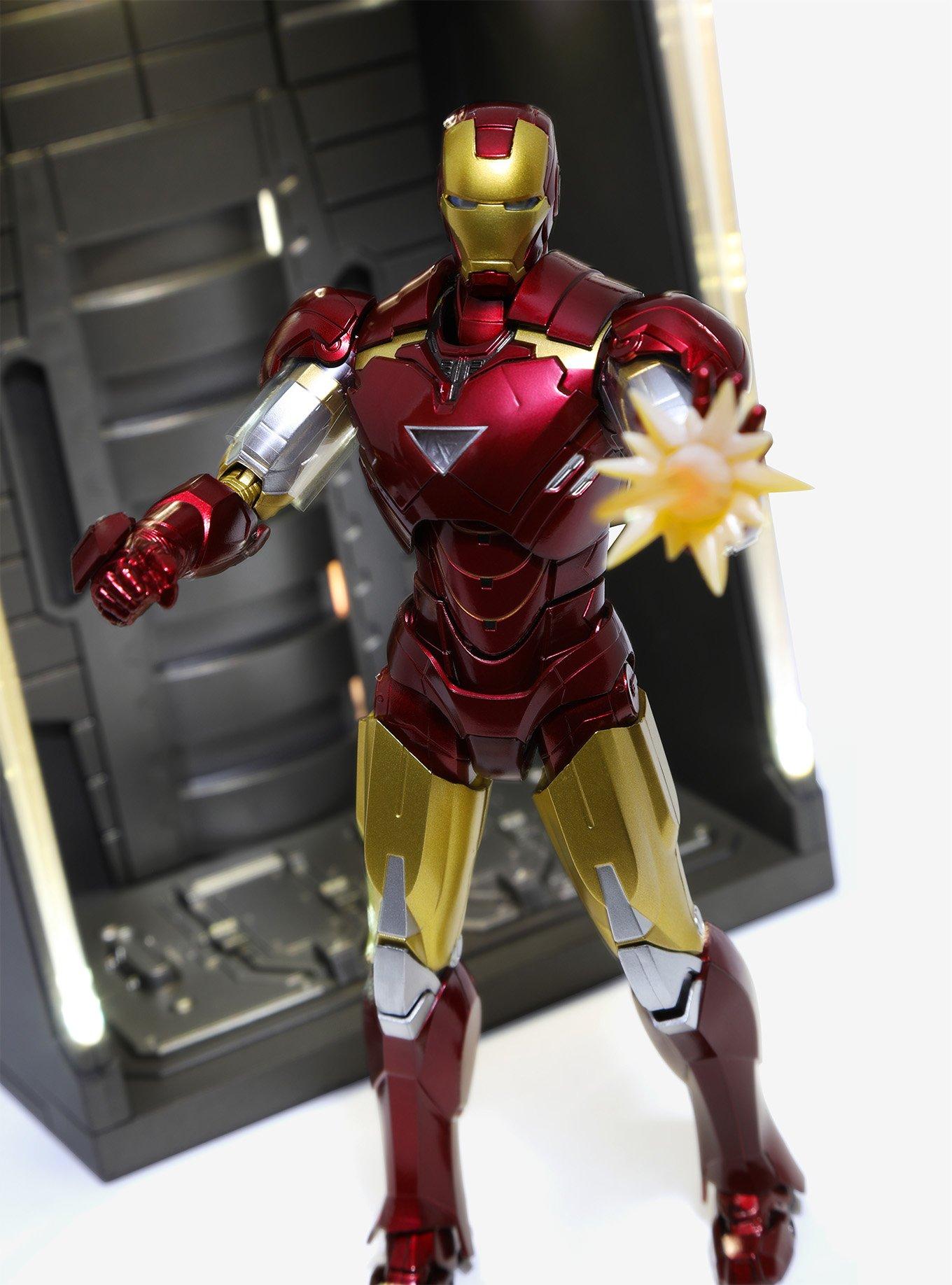 Bandai S.H. Figuarts Marvel Iron Man Mark VI And Hall Of Armor 