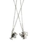 Disney Beauty And The Beast Mrs. Potts and Chip Bestie Necklace Set, , hi-res