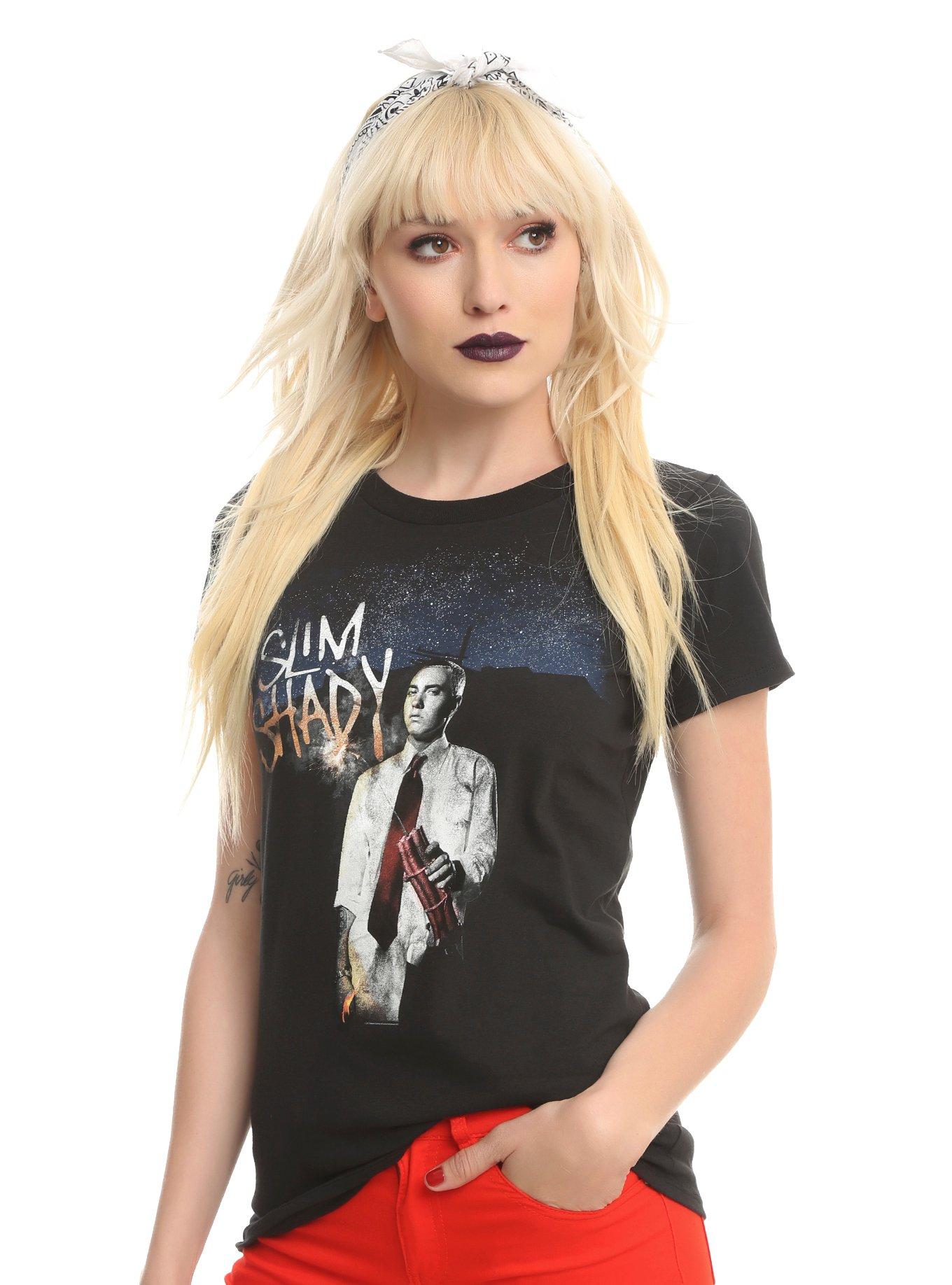 Eminem Slim Shady Dynamite Girls T-Shirt | Hot Topic