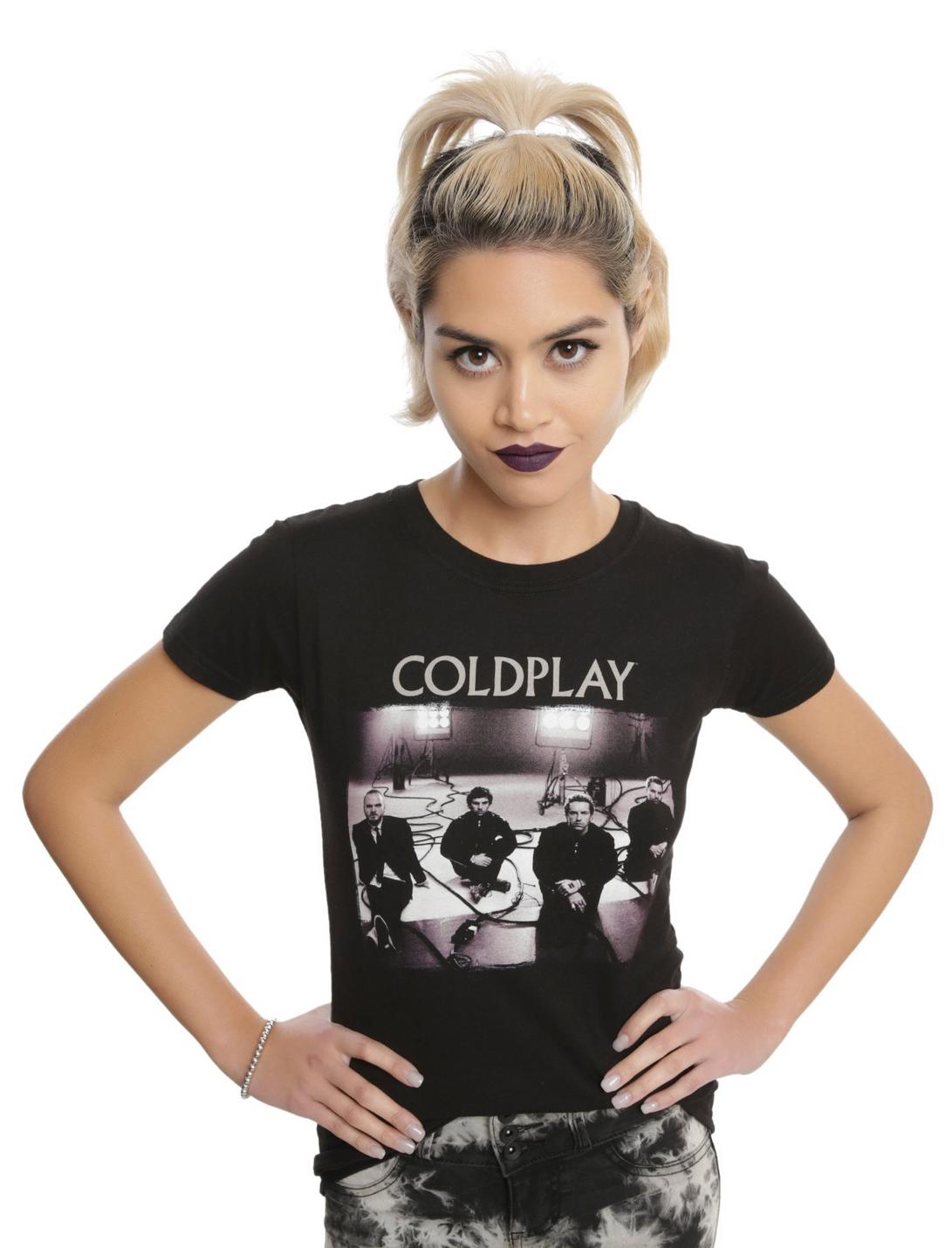 Coldplay Photograph Girls T-Shirt, BLACK, hi-res