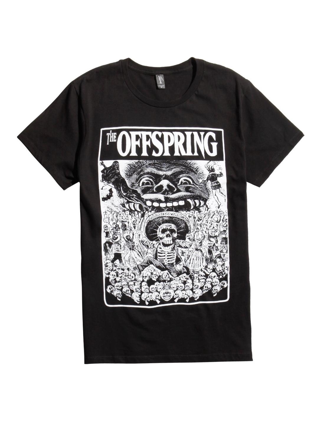 The Offspring Day Of The Dead T-Shirt, BLACK, hi-res