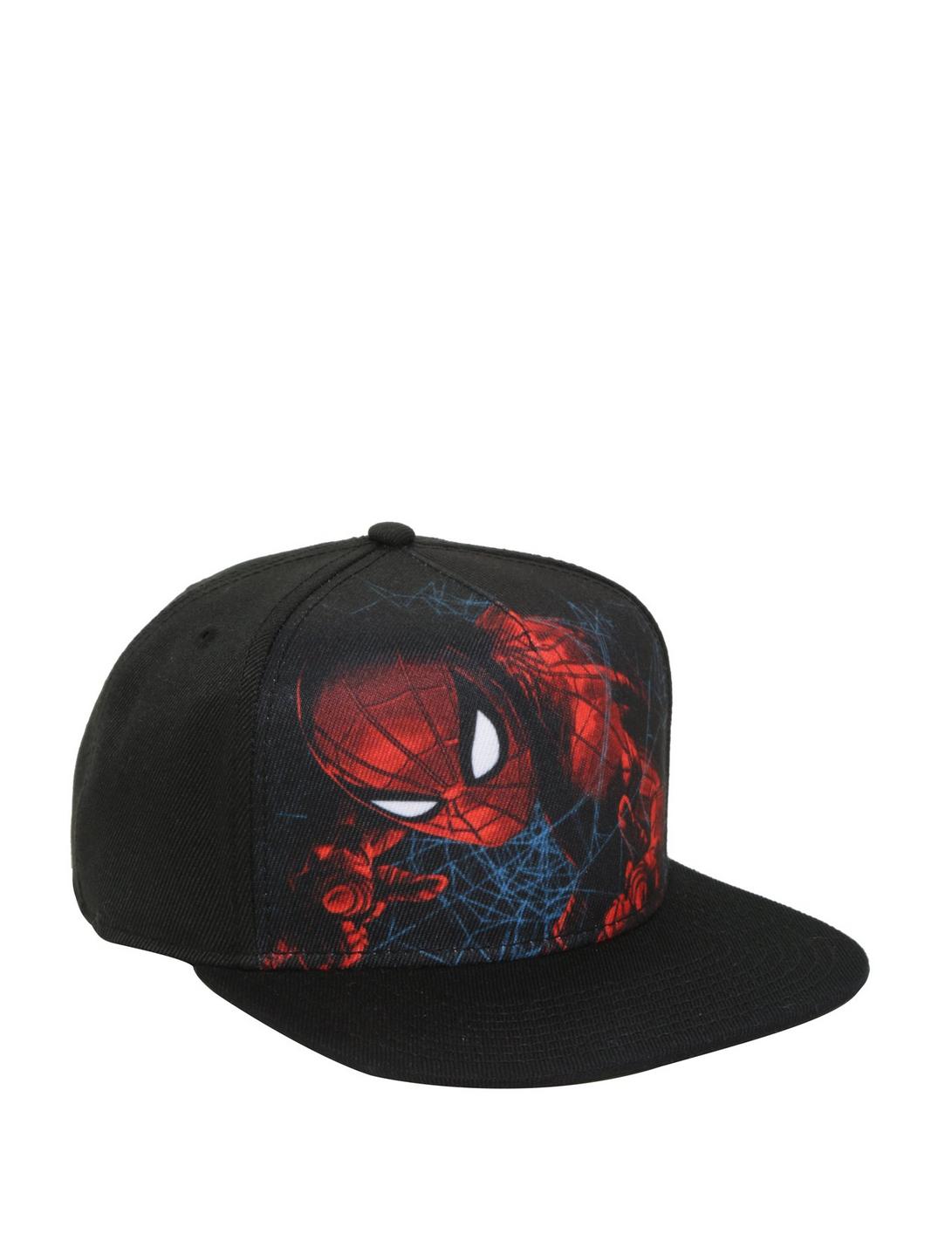 Marvel Spider-Man: Homecoming Sublimated Crown Snapback Hat, , hi-res