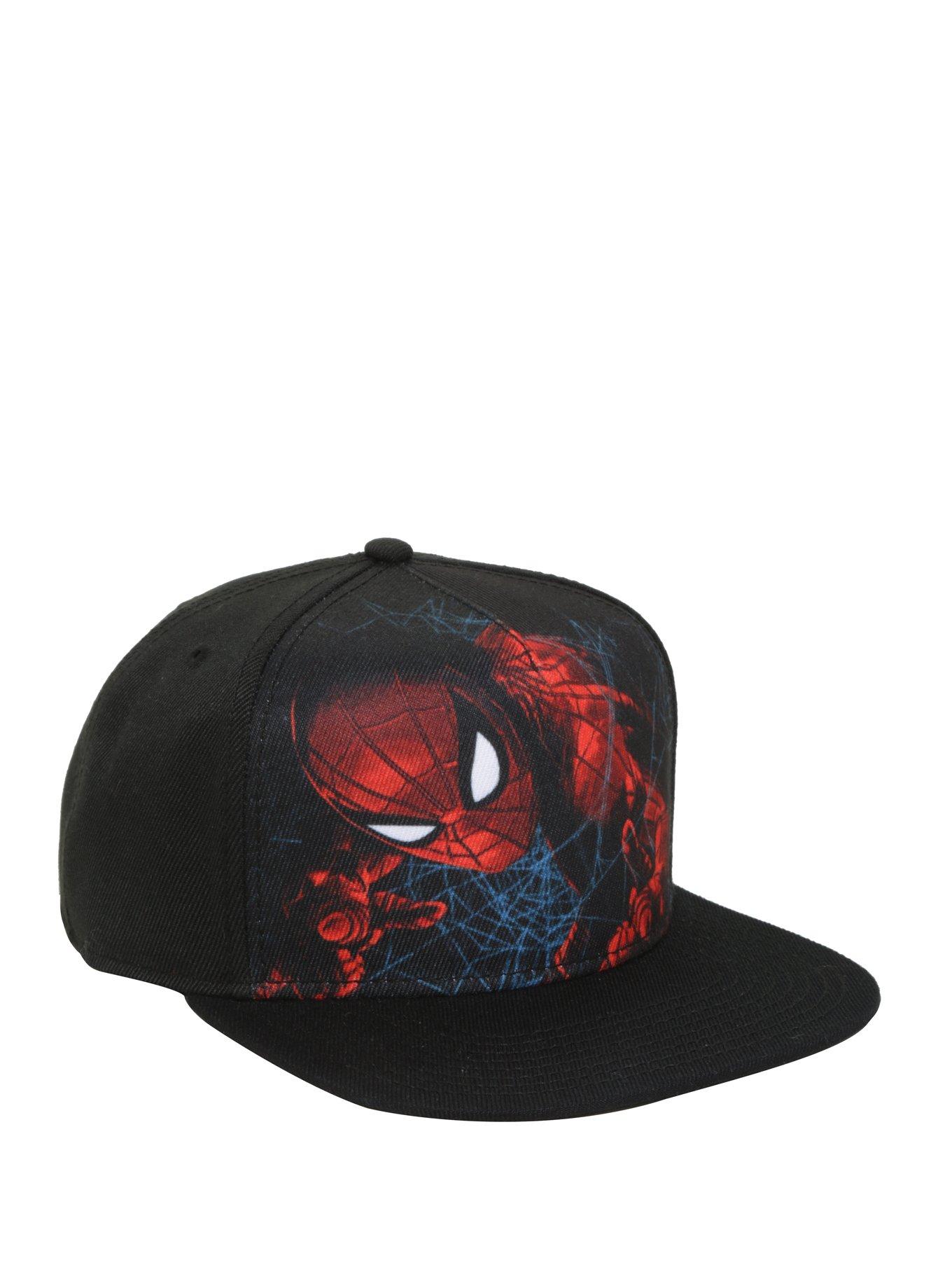 Marvel Spider-Man: Homecoming Sublimated Crown Snapback Hat, , hi-res