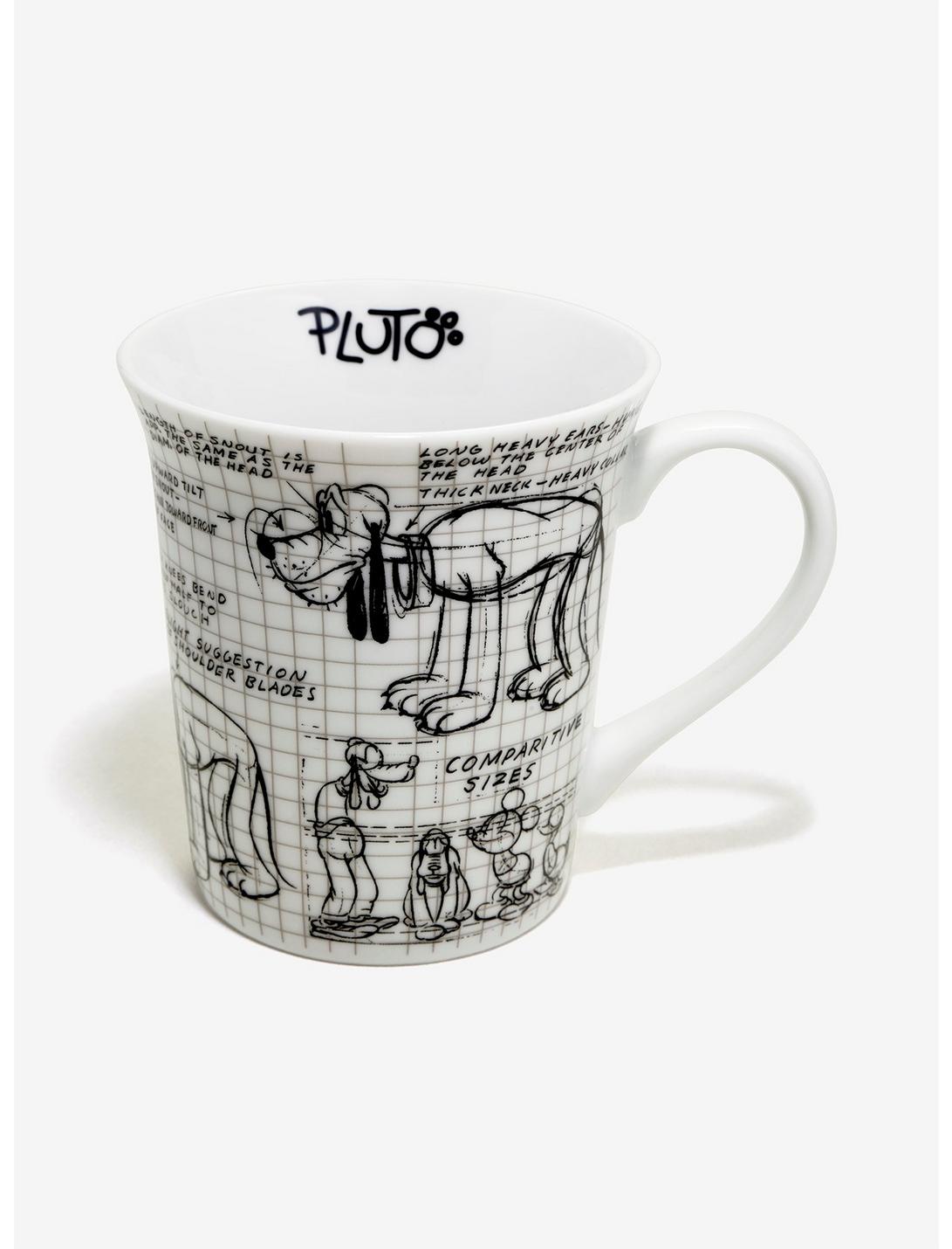 Disney Pluto Sketch Mug, , hi-res