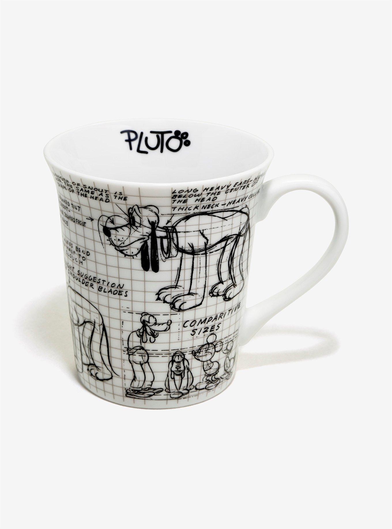 Disney Pluto Sketch Mug, , hi-res