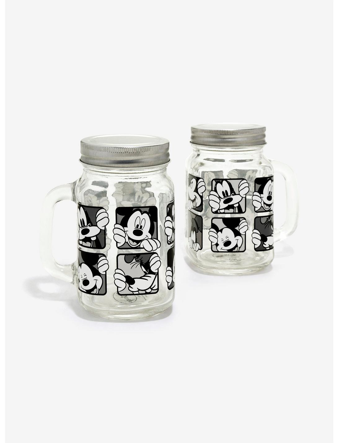 Disney Mickey Mouse Mason Jar Glass Set, , hi-res