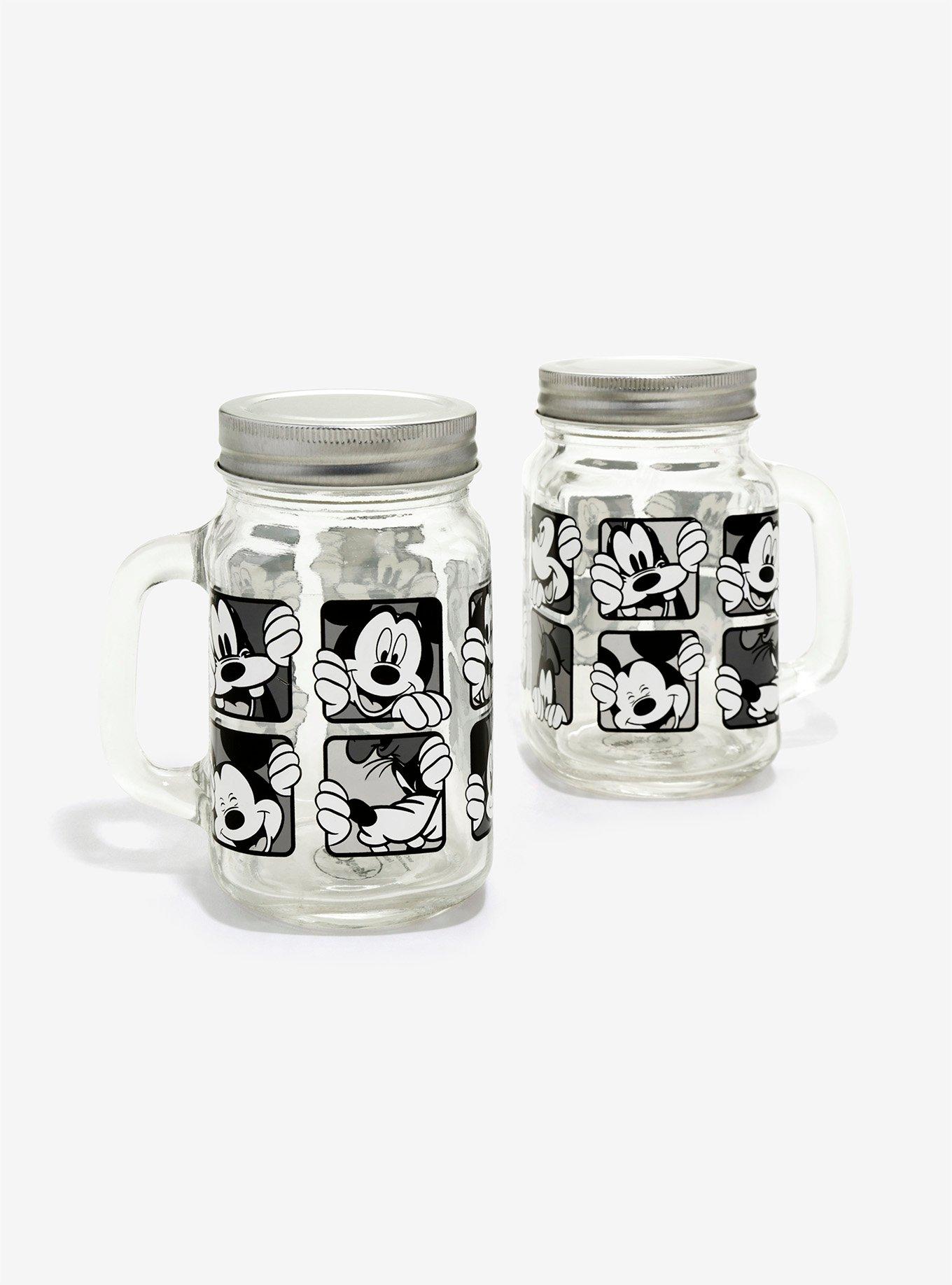 Disney Mickey Mouse Mason Jar Glass Set, , hi-res