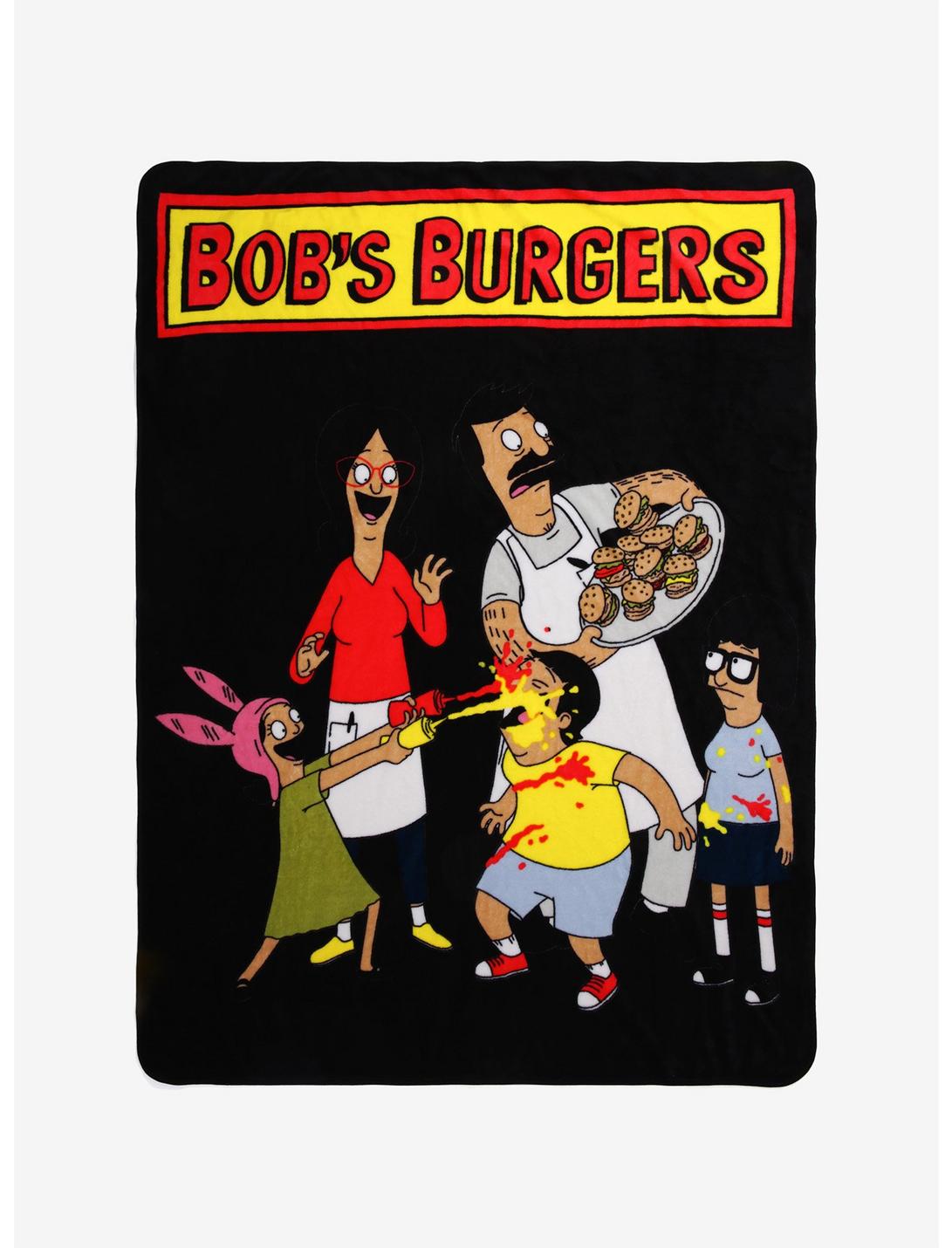 Bob's Burgers Family Throw Blanket, , hi-res