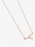 Rose Gold Cancer Zodiac Constellation Necklace, , hi-res